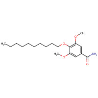 14817-09-5 4-decoxy-3,5-dimethoxybenzamide chemical structure