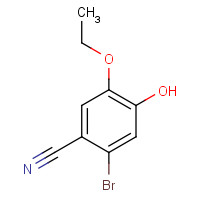 832674-70-1 2-bromo-5-ethoxy-4-hydroxybenzonitrile chemical structure