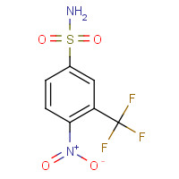 21988-05-6 4-nitro-3-(trifluoromethyl)benzenesulfonamide chemical structure