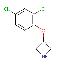 1220028-20-5 3-(2,4-dichlorophenoxy)azetidine chemical structure