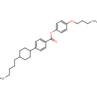 84600-98-6 (4-butoxyphenyl) 4-(4-pentylcyclohexyl)benzoate chemical structure