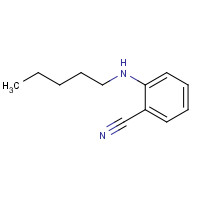 145863-83-8 2-(pentylamino)benzonitrile chemical structure