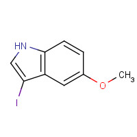 85092-86-0 3-iodo-5-methoxy-1H-indole chemical structure