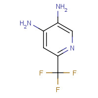 438564-37-5 6-(trifluoromethyl)pyridine-3,4-diamine chemical structure