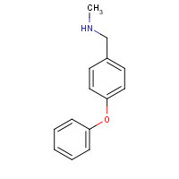 169943-40-2 N-methyl-1-(4-phenoxyphenyl)methanamine chemical structure
