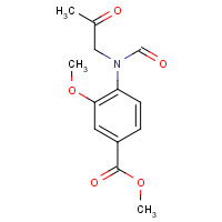 870837-20-0 methyl 4-[formyl(2-oxopropyl)amino]-3-methoxybenzoate chemical structure
