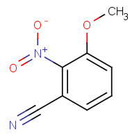 142596-50-7 3-methoxy-2-nitrobenzonitrile chemical structure