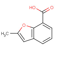 31457-07-5 2-methyl-1-benzofuran-7-carboxylic acid chemical structure
