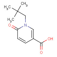 939411-29-7 1-(2,2-dimethylpropyl)-6-oxopyridine-3-carboxylic acid chemical structure
