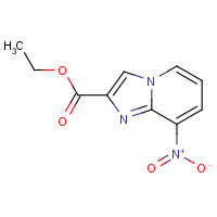 72721-23-4 ethyl 8-nitroimidazo[1,2-a]pyridine-2-carboxylate chemical structure