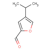 16015-07-9 4-propan-2-ylfuran-2-carbaldehyde chemical structure