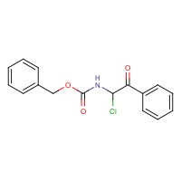 54167-78-1 benzyl N-(1-chloro-2-oxo-2-phenylethyl)carbamate chemical structure