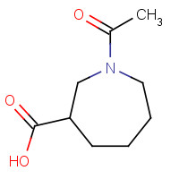 1268521-27-2 1-acetylazepane-3-carboxylic acid chemical structure