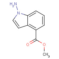 1068975-51-8 methyl 1-aminoindole-4-carboxylate chemical structure