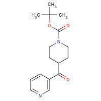 148148-35-0 tert-butyl 4-(pyridine-3-carbonyl)piperidine-1-carboxylate chemical structure