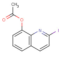 1258844-83-5 (2-iodoquinolin-8-yl) acetate chemical structure