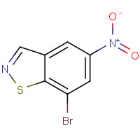 1326714-54-8 7-bromo-5-nitro-1,2-benzothiazole chemical structure