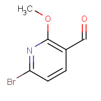 58819-88-8 6-bromo-2-methoxypyridine-3-carbaldehyde chemical structure