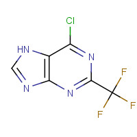 1998-63-6 6-chloro-2-(trifluoromethyl)-7H-purine chemical structure