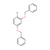55583-11-4 1-bromo-2,4-bis(phenylmethoxy)benzene chemical structure