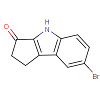 847988-35-6 7-bromo-2,4-dihydro-1H-cyclopenta[b]indol-3-one chemical structure
