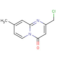 87591-84-2 2-(chloromethyl)-8-methylpyrido[1,2-a]pyrimidin-4-one chemical structure