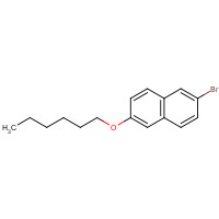 66217-21-8 2-bromo-6-hexoxynaphthalene chemical structure