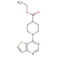 910037-27-3 ethyl 1-thieno[3,2-d]pyrimidin-4-ylpiperidine-4-carboxylate chemical structure