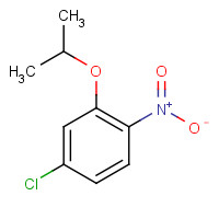 40422-90-0 4-chloro-1-nitro-2-propan-2-yloxybenzene chemical structure