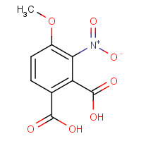 98589-66-3 4-methoxy-3-nitrophthalic acid chemical structure