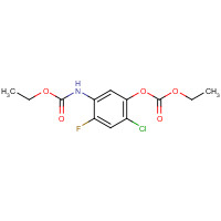 204330-44-9 [2-chloro-5-(ethoxycarbonylamino)-4-fluorophenyl] ethyl carbonate chemical structure