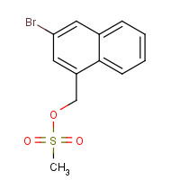 1266728-15-7 (3-bromonaphthalen-1-yl)methyl methanesulfonate chemical structure