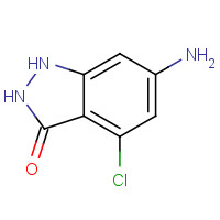 91775-38-1 6-amino-4-chloro-1,2-dihydroindazol-3-one chemical structure