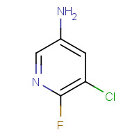 1256790-26-7 5-chloro-6-fluoropyridin-3-amine chemical structure