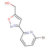 1199773-57-3 [3-(6-bromopyridin-2-yl)-1,2-oxazol-5-yl]methanol chemical structure