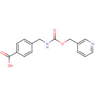 241809-79-0 4-[(pyridin-3-ylmethoxycarbonylamino)methyl]benzoic acid chemical structure
