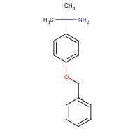 306761-09-1 2-(4-phenylmethoxyphenyl)propan-2-amine chemical structure