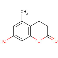 55052-60-3 7-hydroxy-5-methyl-3,4-dihydrochromen-2-one chemical structure