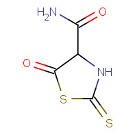 533885-58-4 5-oxo-2-sulfanylidene-1,3-thiazolidine-4-carboxamide chemical structure