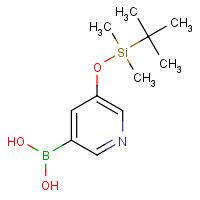 173999-08-1 [5-[tert-butyl(dimethyl)silyl]oxypyridin-3-yl]boronic acid chemical structure