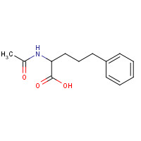 108019-30-3 2-acetamido-5-phenylpentanoic acid chemical structure