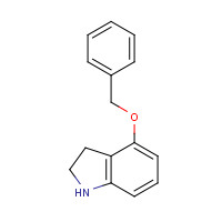 885278-77-3 4-phenylmethoxy-2,3-dihydro-1H-indole chemical structure