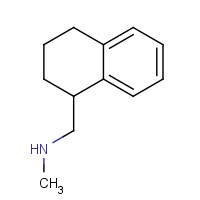 80376-84-7 N-methyl-1-(1,2,3,4-tetrahydronaphthalen-1-yl)methanamine chemical structure