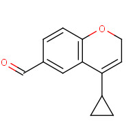 1360915-70-3 4-cyclopropyl-2H-chromene-6-carbaldehyde chemical structure