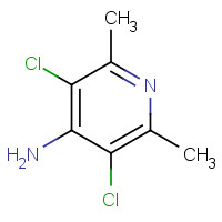 50978-40-0 3,5-dichloro-2,6-dimethylpyridin-4-amine chemical structure