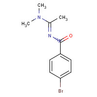71565-90-7 4-bromo-N-[1-(dimethylamino)ethylidene]benzamide chemical structure