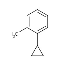 27546-46-9 1-cyclopropyl-2-methylbenzene chemical structure