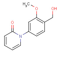 1431735-16-8 1-[4-(hydroxymethyl)-3-methoxyphenyl]pyridin-2-one chemical structure