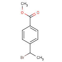133446-40-9 methyl 4-(1-bromoethyl)benzoate chemical structure