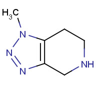 160752-39-6 1-methyl-4,5,6,7-tetrahydrotriazolo[4,5-c]pyridine chemical structure
